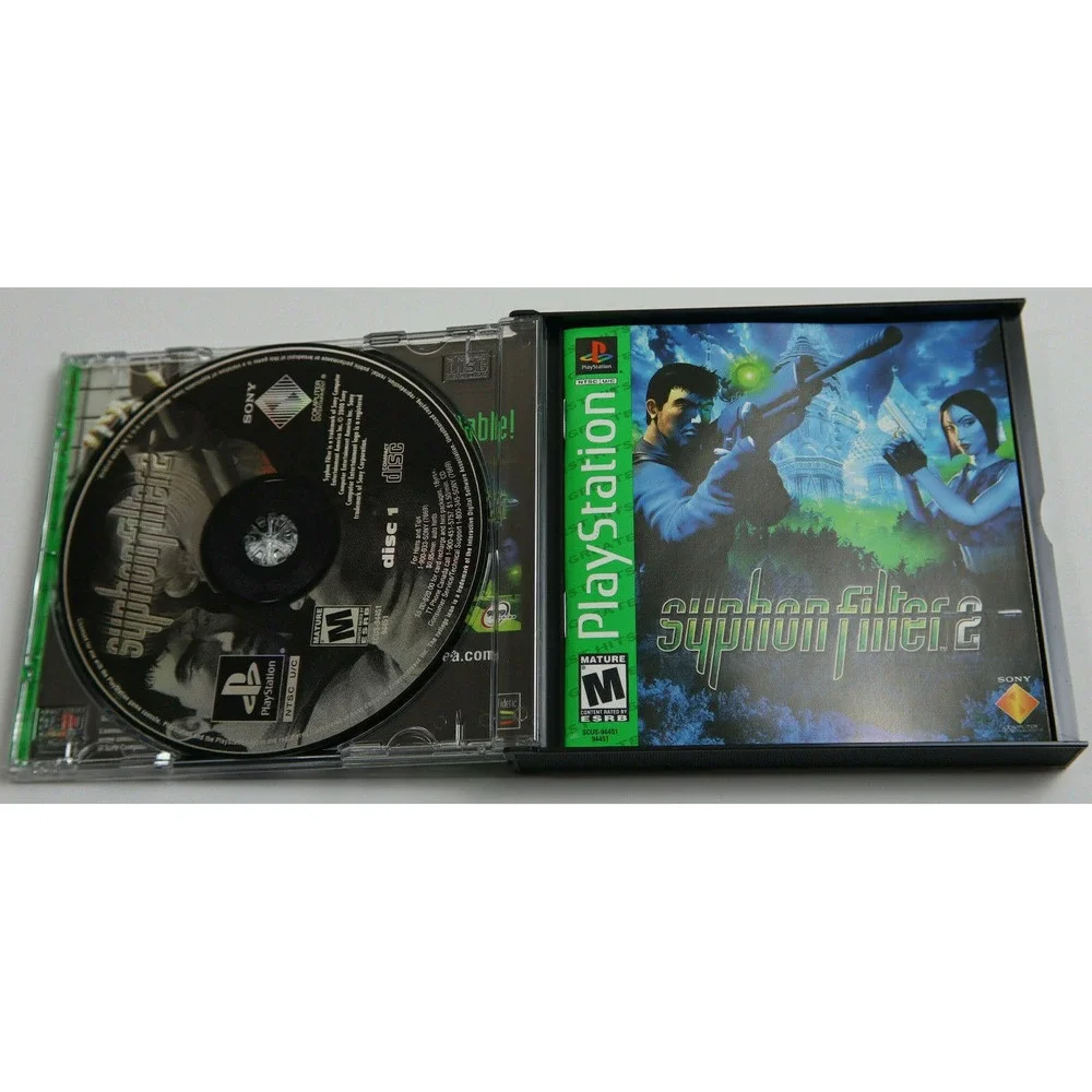 SYPHON FILTER‎ 2 PLAYSTATION 1 GAME